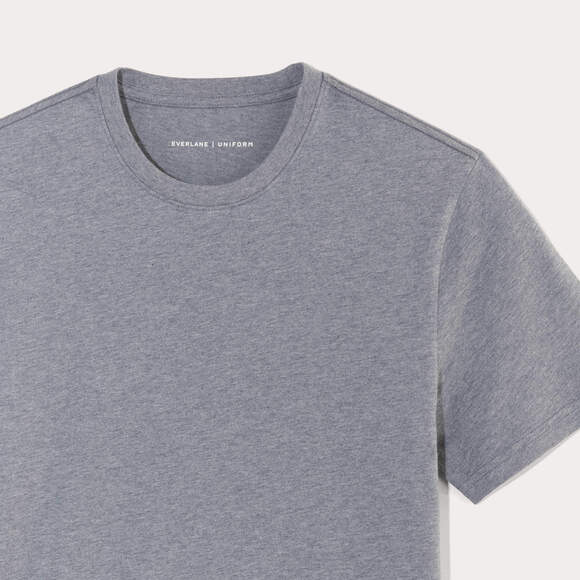 Everlane Other - Everlane Men's Essential Organic Crew Neck T-Shirt in Heather Sage Blue, Size E…